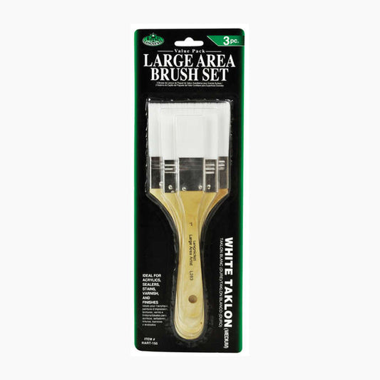 Royal Langnickel Large Area Brush Set - White Taklon Default Title