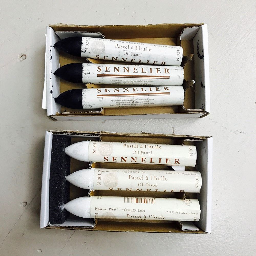 Sennelier Large Oil Pastel White image 1