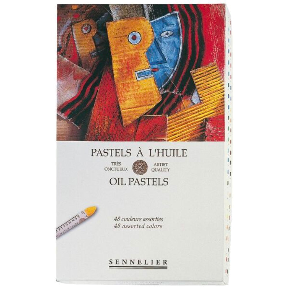 Sennelier Oil Pastels Assorted Box of 48 image 1