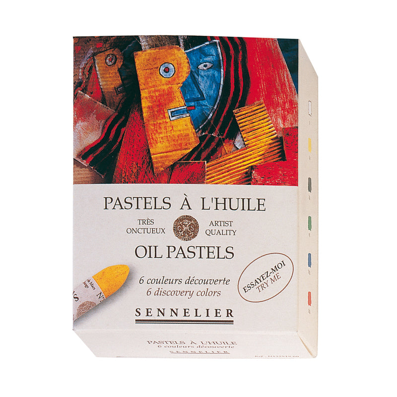 Sennelier Oil Pastels Box of 6 - Discovery image 1