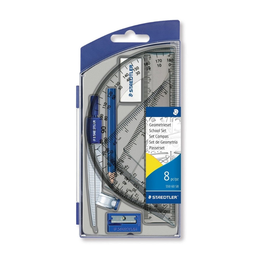 Staedtler Math Set 8pce 550-60-S8 image 2