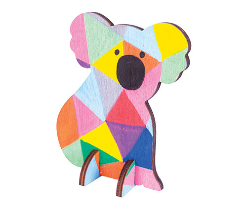 Zart Wooden Standing Australian Animals Pack of 9