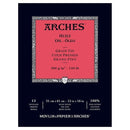 Arches Oil Paper Pad 300gsm Medium 12 sheets 31x41cm