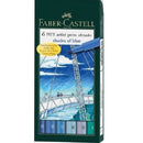 Faber-Castell Pitt Artist Brush Pen set of 6 - Shades of Blue