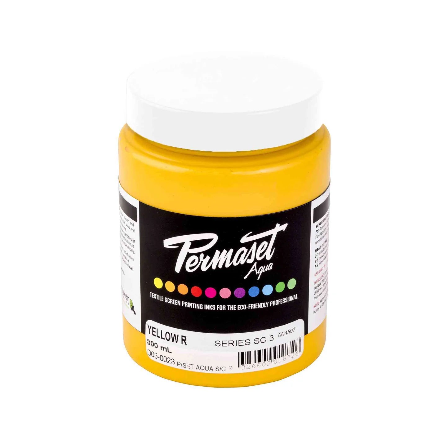 Permaset AQUA Supercover Fabric Ink 300ml YELLOW R