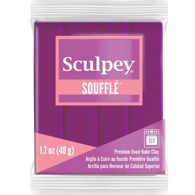 Sculpey SOUFFLE Polymer Clay 48gm Turnip