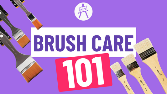 How to Clean Paintbrushes