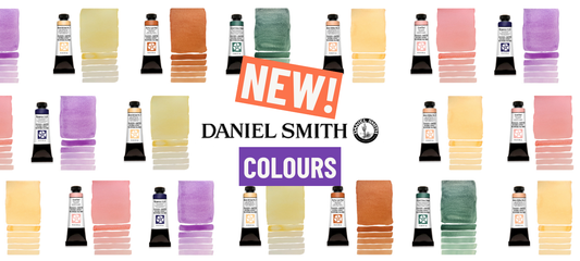 Exciting New Daniel Smith Watercolour Colours for 2025!