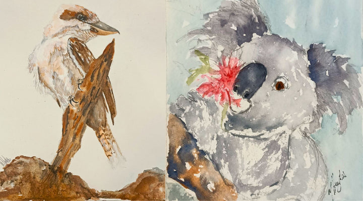 Art by Marion Watercolour with Marion Hughes