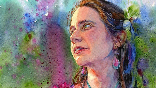 How to Paint a Watercolour Portrait with Daniel Smith Paints
