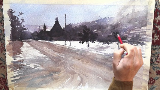 Watercolour Classes with Szczepan (Stefan)