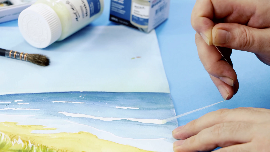 Master the Art of Clean Watercolours with Masking Fluid