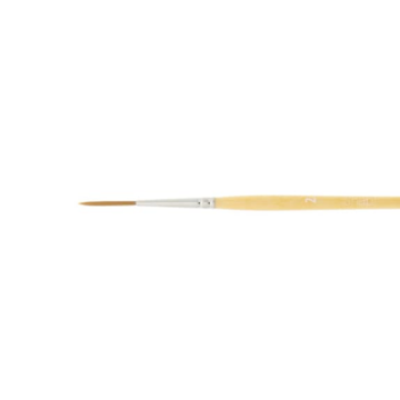 SNAP Brush 9650 Short Handle Gold Taklon Liner Size 2