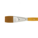 SNAP Brush 9650 Short Handle Gold Taklon Stroke