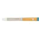SNAP Brush 9850 Short Handle White Taklon Bright Shader