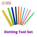 Happy Dotting - Dot Painting Tool Set 10 piece