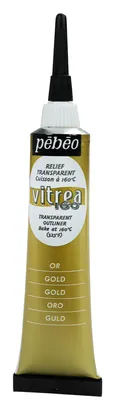Pebeo Vitrea 160 Outliner 20ml 68 Gold