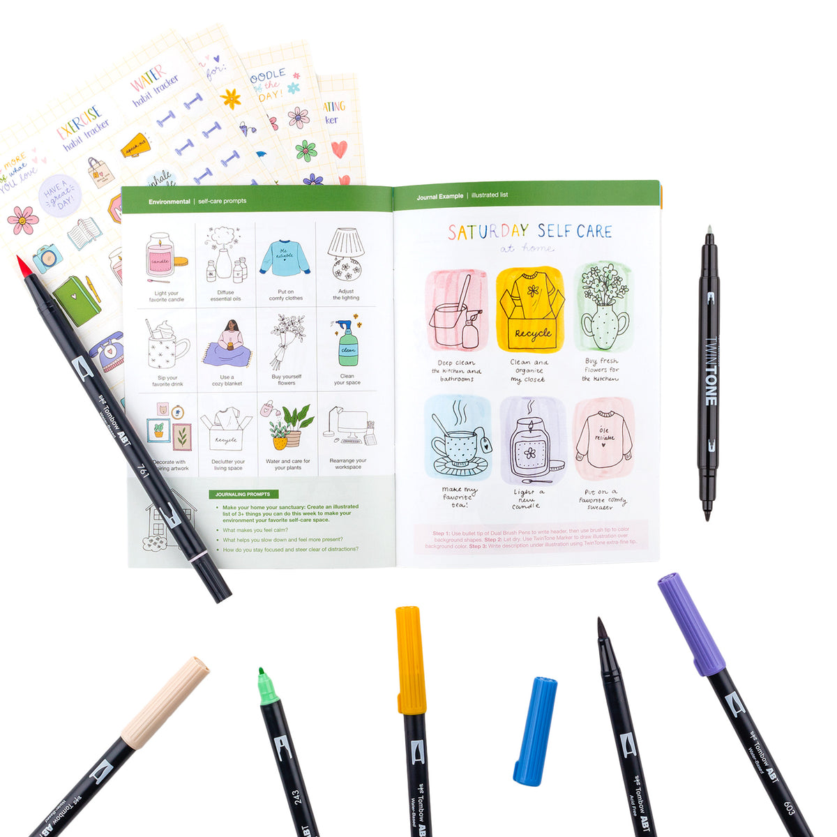 Tombow Self-Care Journaling Kit