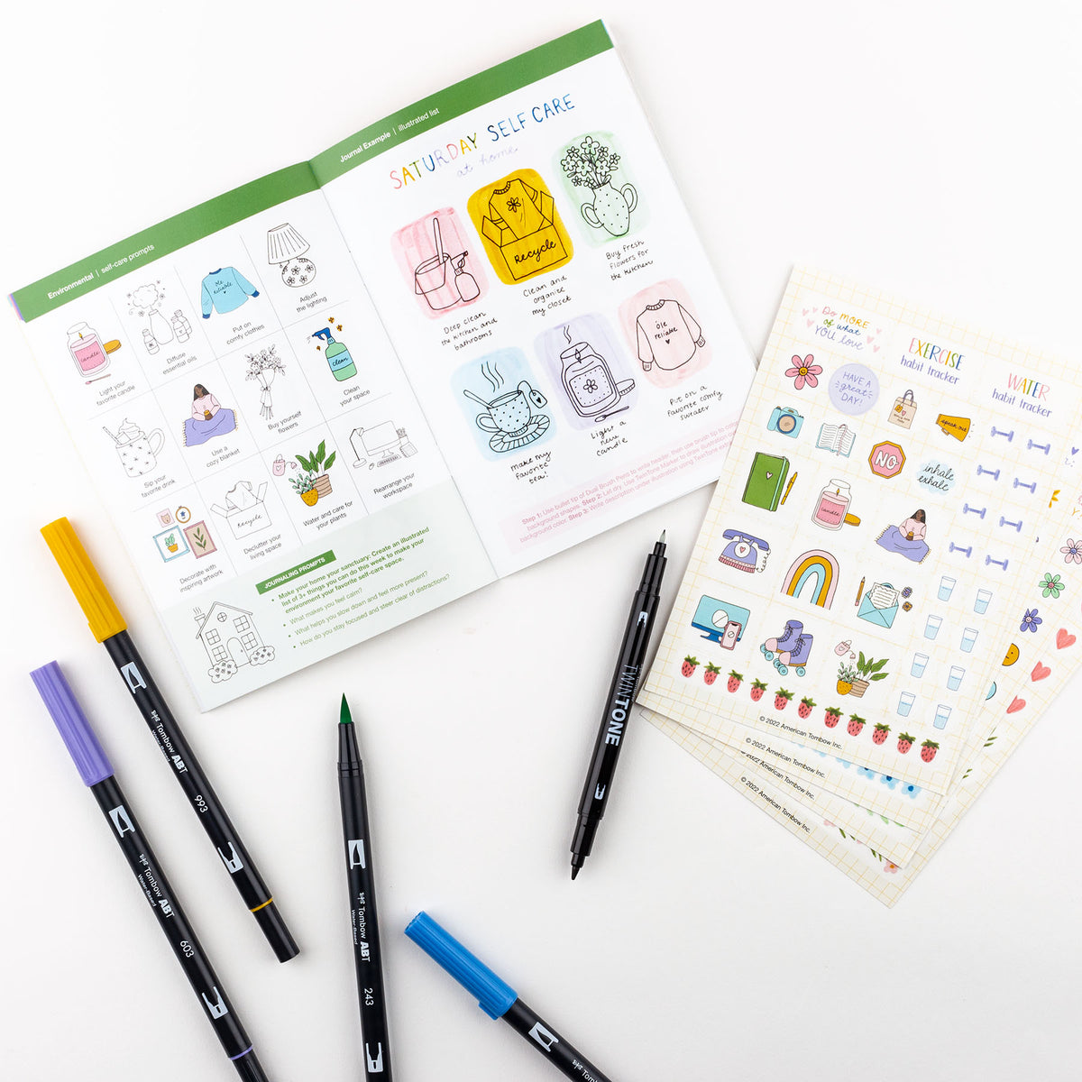 Tombow Self-Care Journaling Kit