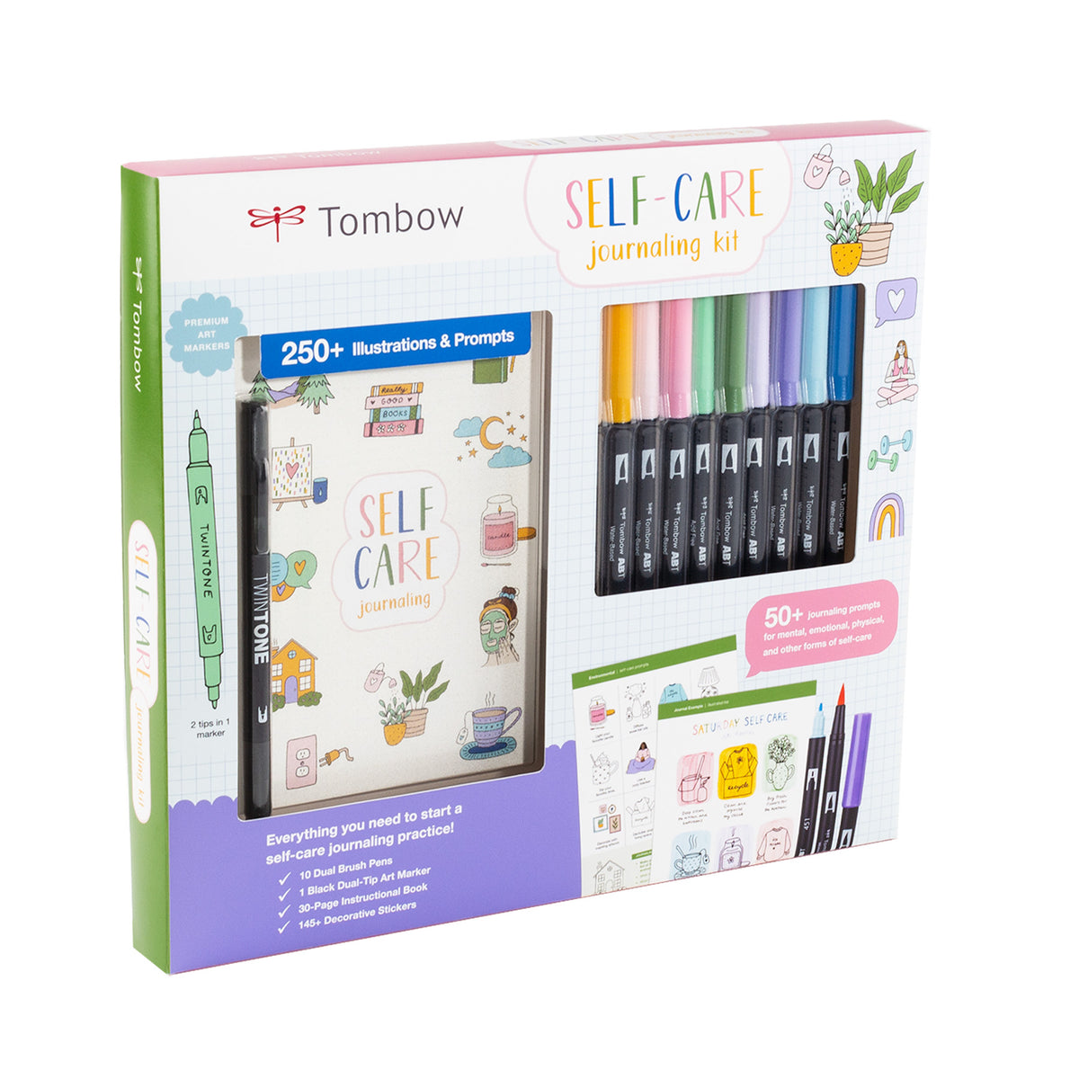 Tombow Self-Care Journaling Kit Default Title