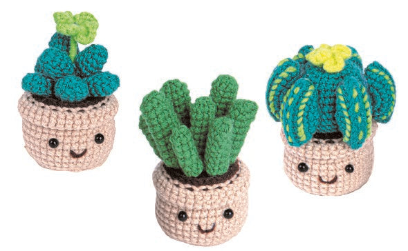 Cozy Craft Crochet Kit - Potted Cactus