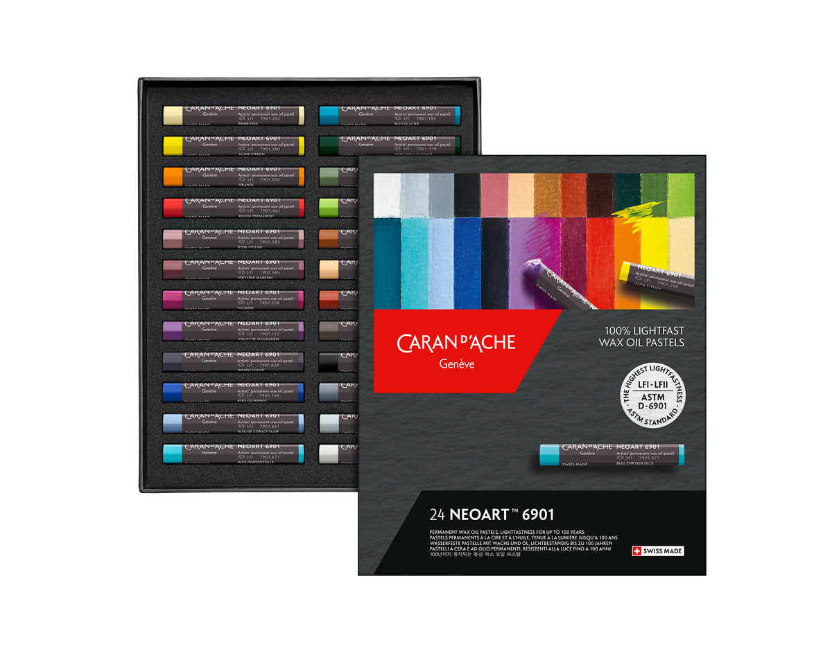 Caran d'Ache Neoart 6901 Pastel Box of 24 Default Title