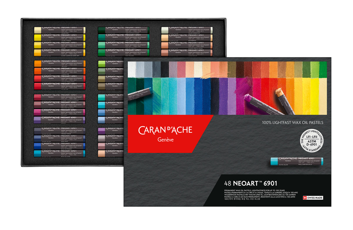 Caran d'Ache Neoart 6901 Pastel Box of 48
