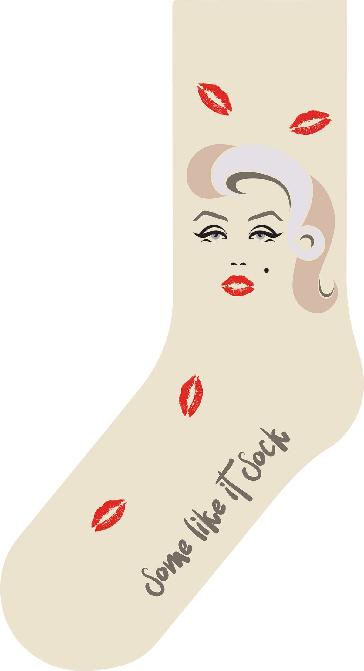 Da FEETci Art Socks - Some Like It Sock AU 9-12