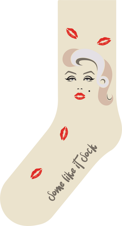 Da FEETci Art Socks - Some Like It Sock AU 9-12
