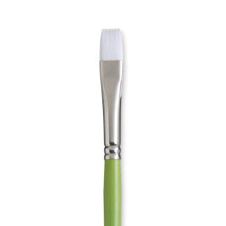 SNAP Brush 9800 Long Handle White Taklon Bright