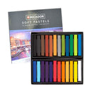 Micador for Artists Soft Pastels 24 piece Assorted Colours