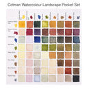 Winsor Newton COTMAN WC Pocket Set 8 Half Pans - Landscape