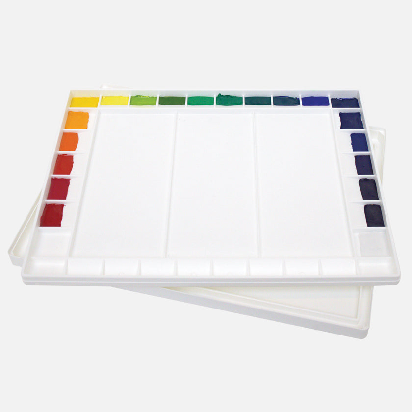 Sta-Wet No.1014 Aqua Pro Watercolour Palette 11.5 x 15.5 inch