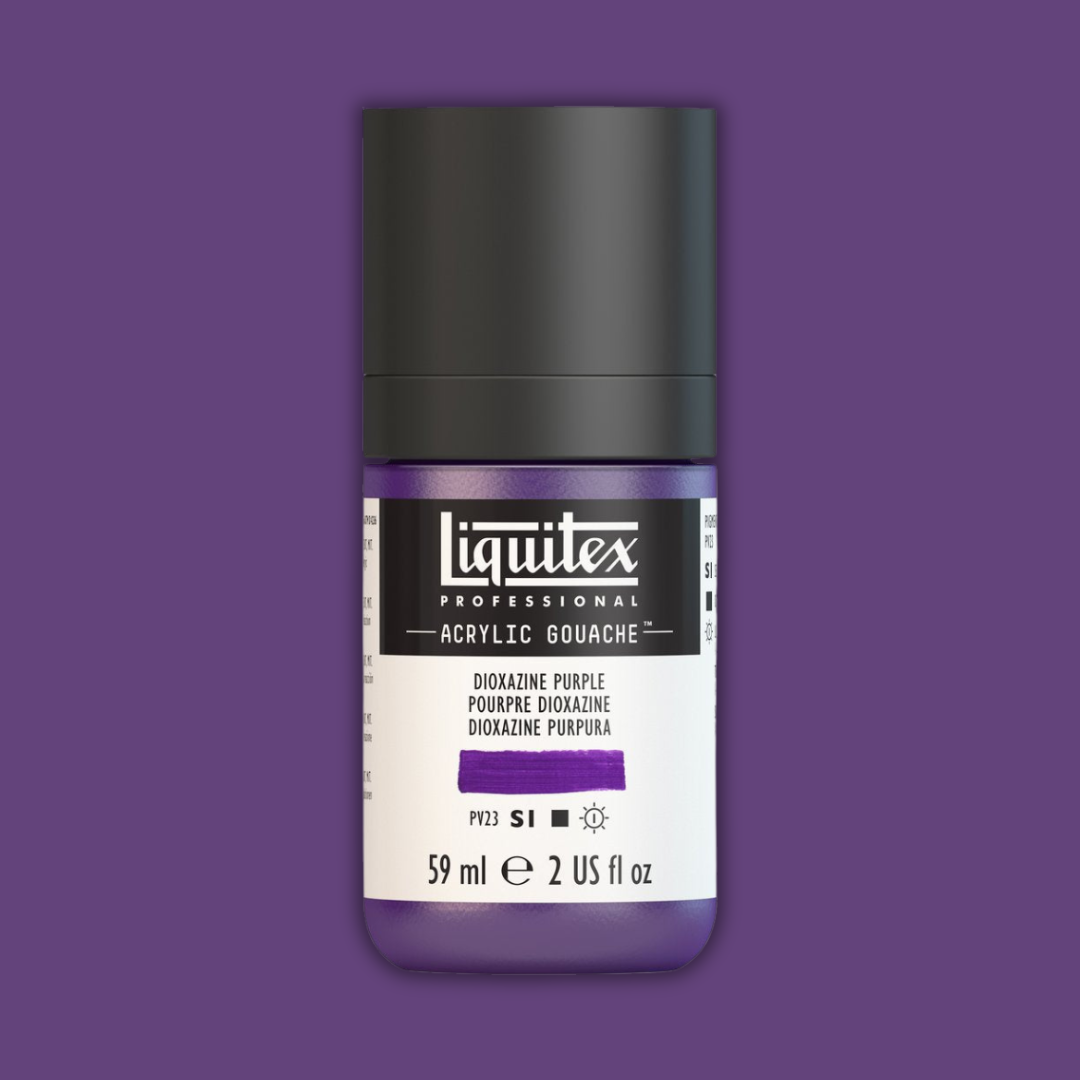Liquitex Professional Acrylic Gouache 59ml Dioxazine Violet S1