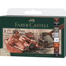 Faber-Castell PITT Artist Pen Classical Pack of 8