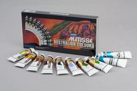 MATISSE STRUCTURE AUSTRALIAN COLOURS 10 x 75ml