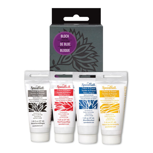 Speedball Block Printing 4 Ink Set Default Title