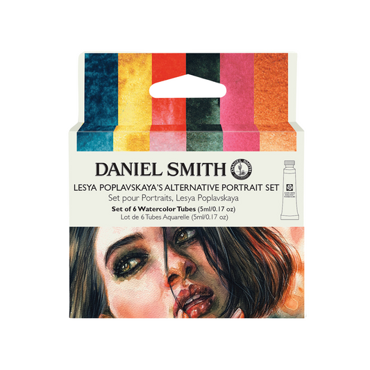 Daniel Smith Watercolour Artist Set - Lesya Poplavskaya Portrait set 6 x 5ml Default Title