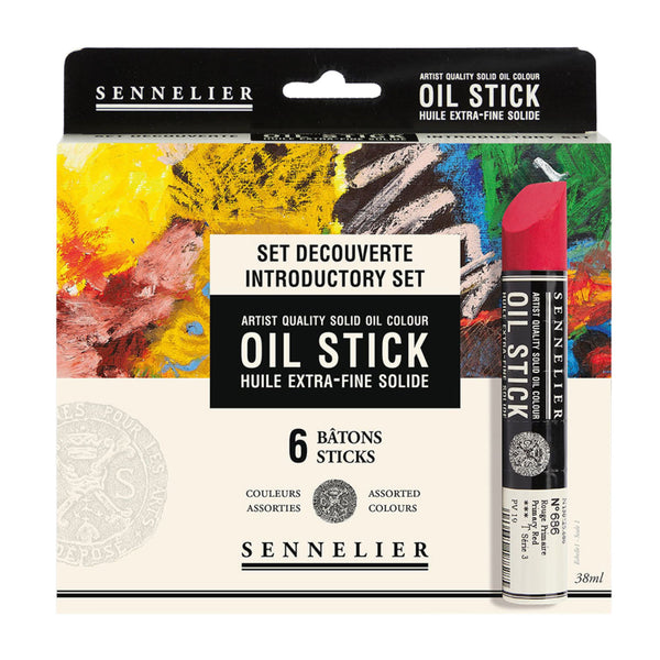Sennelier Artist Oil Stick Set of 6 x 38ml