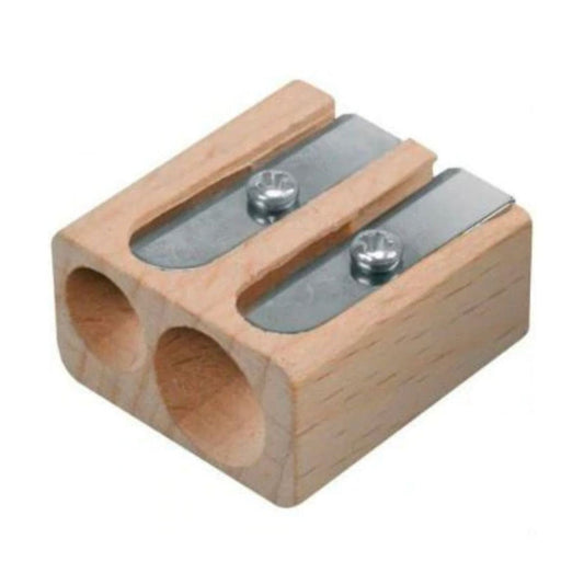 Lyra Sharpener Beechwood Twin Hole Default Title