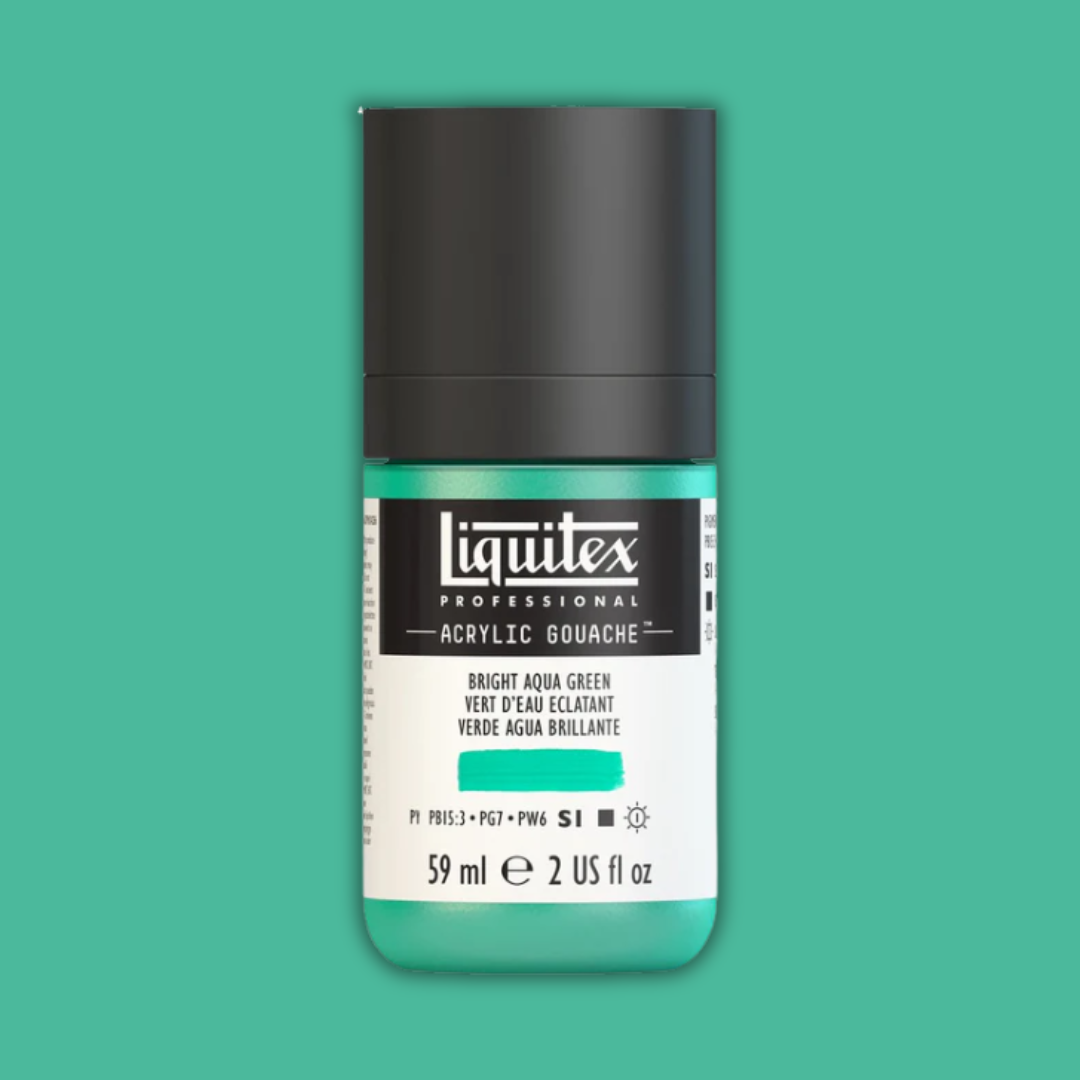 Liquitex Professional Acrylic Gouache 59ml Bright Aqua Green S1