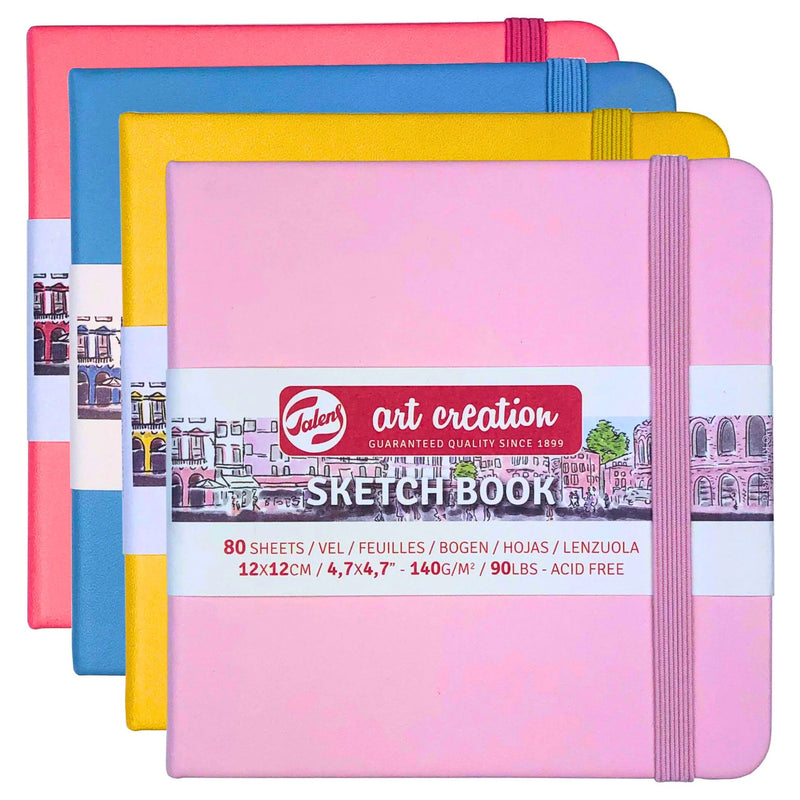 Art Creation Sketchbook Coral Red 12x12 cm