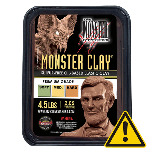 Monster Clay Premium Brown 2kg - Medium Default Title