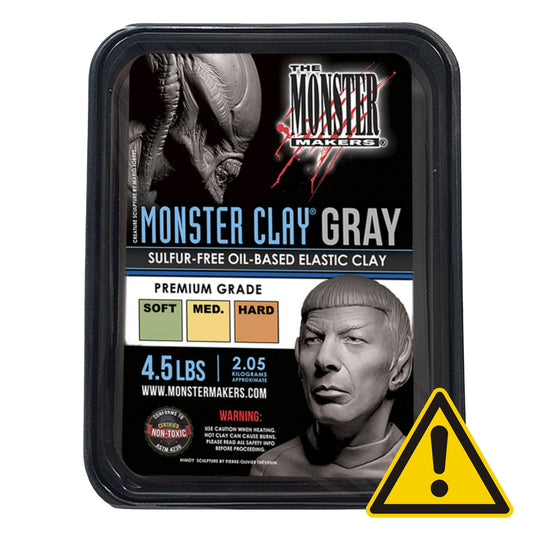 Monster Clay Premium Grey 2kg - Medium Default Title