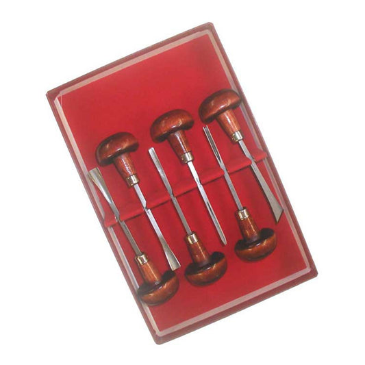 Lyons 6 Piece Mushroom Carving Set Default Title