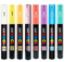 Posca PC-1M Extra Fine Paint Marker Set of 8 Pastel