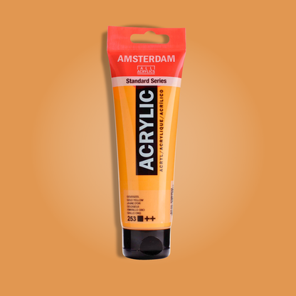 Amsterdam Acrylic 120ml 253 Gold Yellow