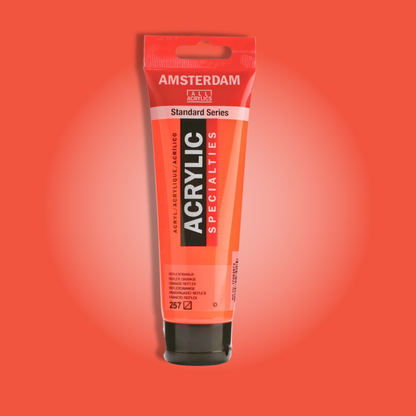Amsterdam Acrylic 120ml 257 Reflex Orange