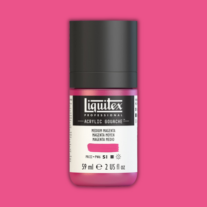 Liquitex Professional Acrylic Gouache 59ml Medium Magenta S1