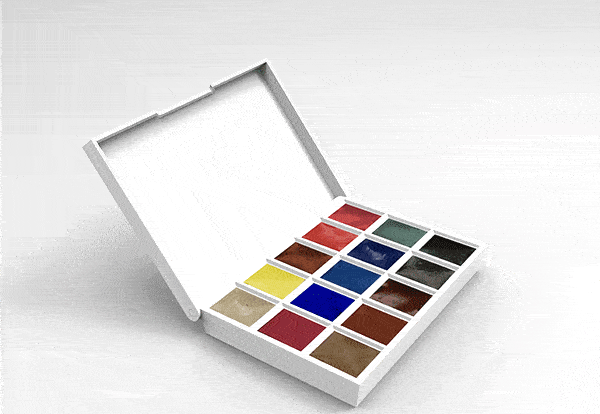Daniel Smith Watercolour Half Pan Set of 15 - Ultimate Mixing